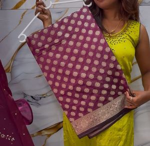 Soft Banarasi With Running Blouse