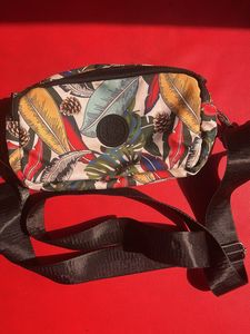 Kipling Tropical Floral Belt Bag