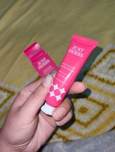 Just Herbs Halo Glow Blush, 05-Strawberry dip