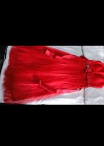 Red Gown - Free Delivery
