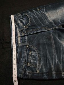 CLRIDE.N Men&#39;s Dark Wash Premium Jeans