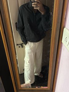 Vintage Cream Cargo Pants