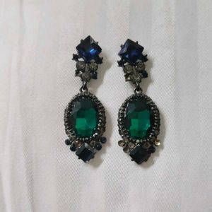 Emerald Drop Earrings