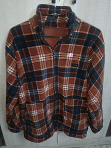 Plaid Fleece Jacket