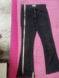 Black Bootcut Jeans