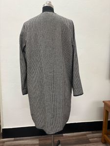 Elegant Houndstooth Coat