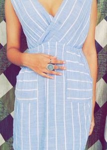 Deep Neck One Piece Dress