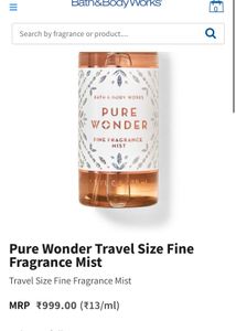 Bath&amp;Body Works Pure Wonder Mist