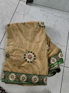 Elegant Embellished Saree