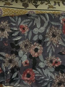 Floral Print Scarf