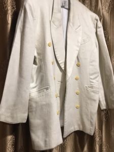 Cream Colour Blazer