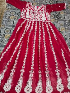 Elegant Anarkali kurti with legging