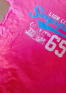 Singapore Lion City Pink T-Shirt