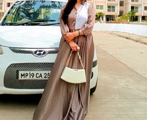 Elegant Flared Dress