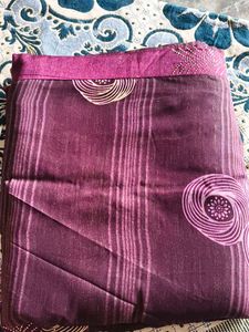 Elegant Purple Saree