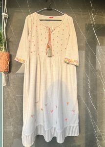 Boho Embroidered Dress
