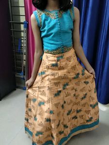 Embroidered Indian Dress