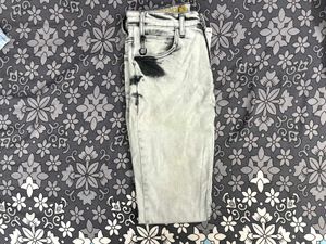 Distressed Denim Jeans