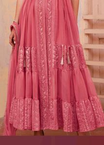 Georgette Anarkali Suit