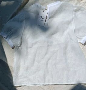 White Sheer Top