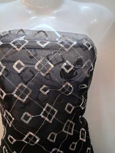 Elegant Black Dress Material