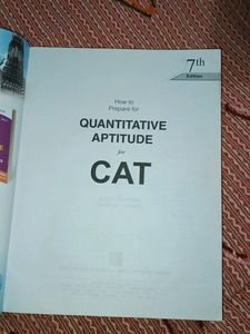 CAT Quantitative Aptitude,7th Edition,MGH