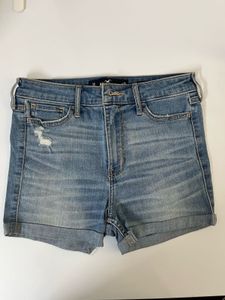 Hollister High Waist Denim Shorts Size 26/XS