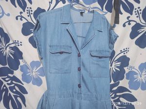 Denim Jumpsuit From Koovs