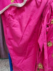 Pink Embroidered Salwar Kameez