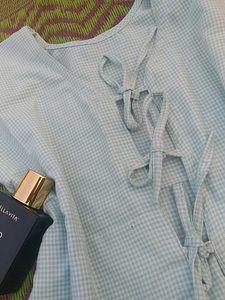 Cute Blue Sleeveless Top💙🎀