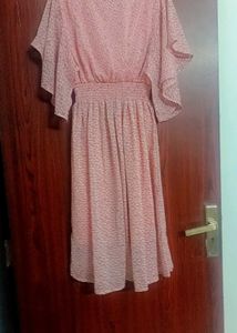 Pinkish Tint Gown Dress