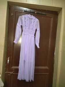 Women Netted Dress With Inner Party