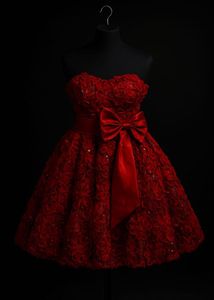 Red Floral Dress (Sold)