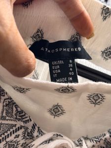Patterned Casual Pants