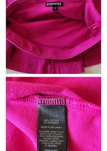 Pink Strapless Fit &amp; Flare Dress