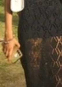 Elegant Black Crochet Maxi Dress
