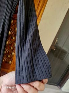 Sassafras Black Midi Dress