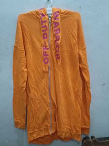 Orange Hoodie