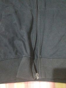 Black Jacket With Hoody