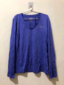 Fila Women’s Vneck  Long Sleeve Base Layer