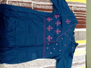 Karigari Blue Kurta