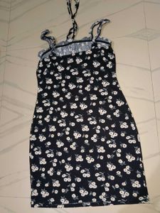 Floral Print Mini Dress