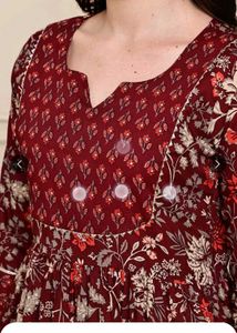 Floral Print Kurta Set
