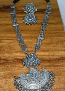 Two Pairs Of Necklace And Earrings