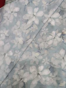 Floral Print Saree with Blouse