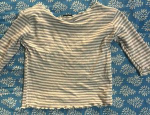 Striped Long Sleeve Top