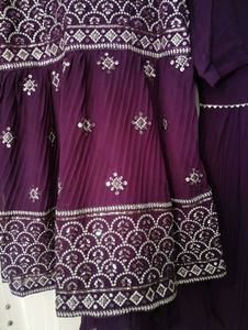 Elegant dark Purple Kurta Set💜