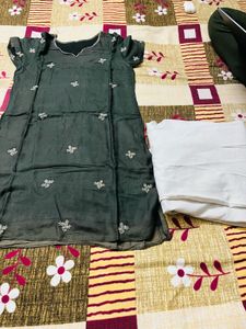 Stylish Black Kurta &amp; Jeans Set All In Rs 50/-