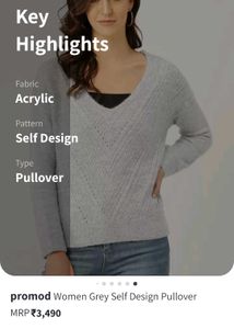 Pullover From Myntra