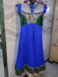 Blue Ethnic Gown